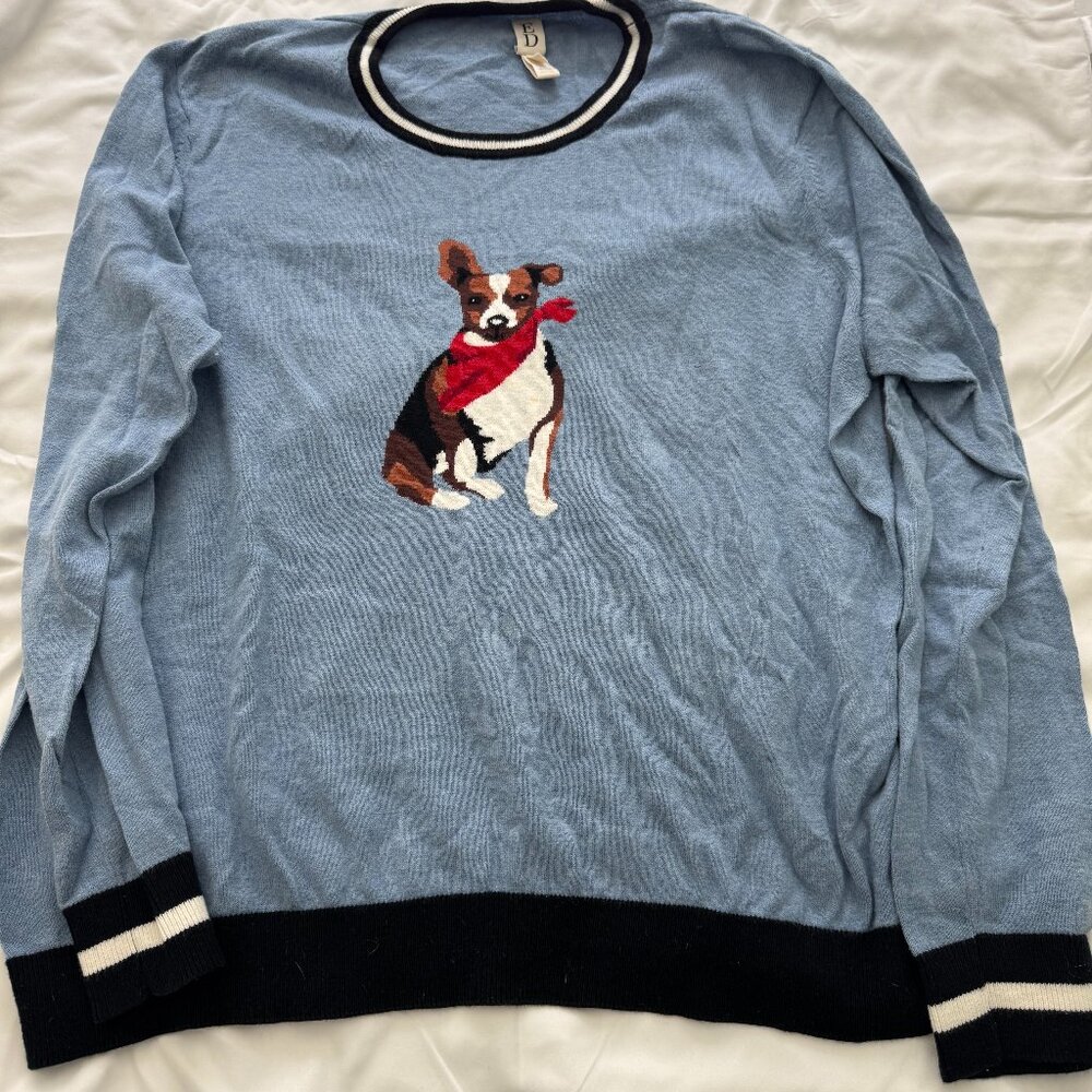 ED Women's Sweater with dog design